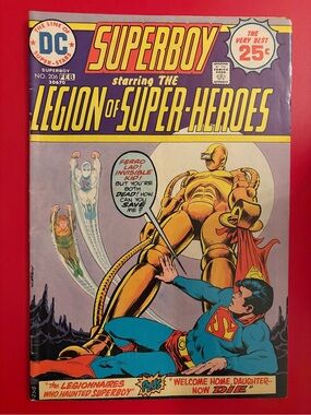 Superboy Legion of Super-Heroes #206 DC Comics (1975)